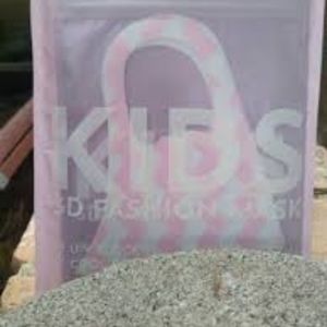 4 pk kids 3D fashion face masks